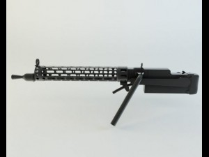 the spandau lmg 0815 3D Model