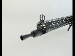 the spandau lmg 0815 3D Model