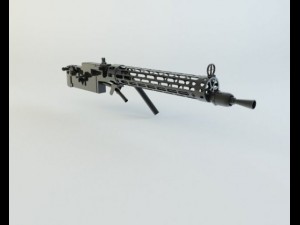 the spandau lmg 0815 3D Модель