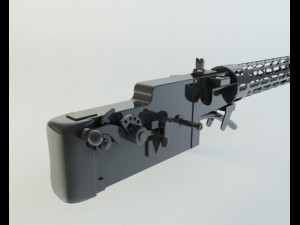 the spandau lmg 0815 3D Модель