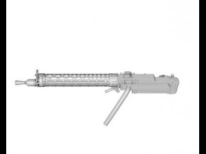 the spandau lmg 0815 3D Модель