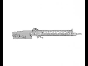 the spandau lmg 0815 3D Model