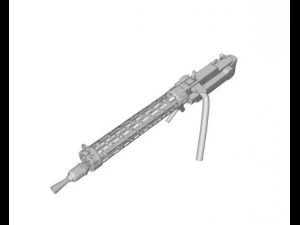 the spandau lmg 0815 3D Model