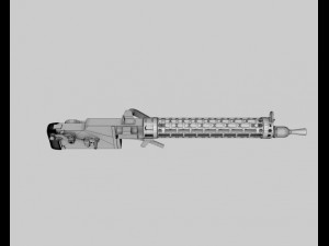 the spandau lmg 0815 3D Модель
