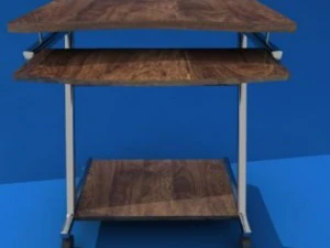 table d'ordinateur01 Modèle 3D