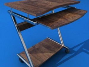 computer table01 3D मॉडल