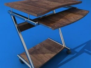 computer table01 3D Model