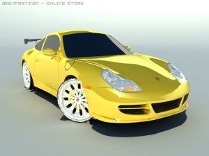 porsche 911 turbo Modèle 3D