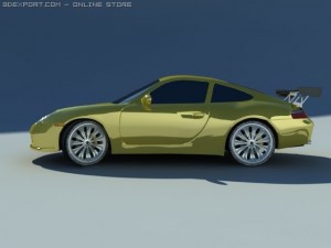 porsche 911 turbo 3Dモデル