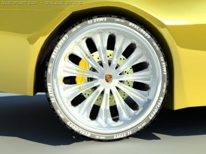 porsche 911 turbo 3Dモデル