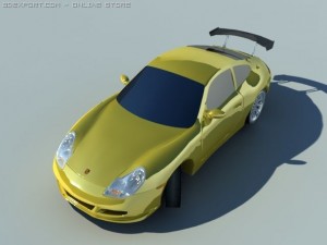 porsche 911 turbo 3Dモデル