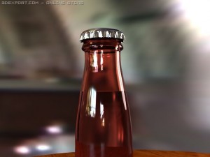 beer and salt Modello 3D