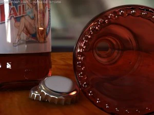 beer and salt 3D Model