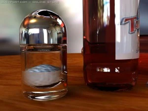 beer and salt 3D Model