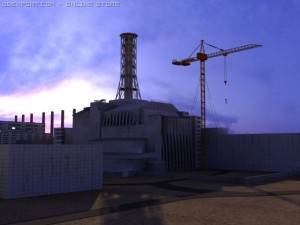 chernobyl sarcophagus 3D Model