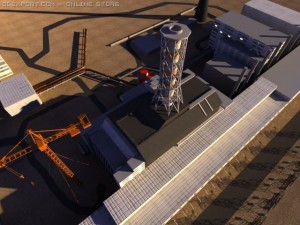 chernobyl sarcophagus 3D Model