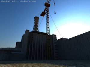 chernobyl sarcophagus 3D Model