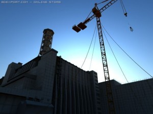 chernobyl sarcophagus 3D Model