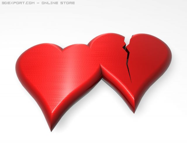 3d heart Modèle 3D .c4d .max .obj .3ds .fbx .stl .blend 