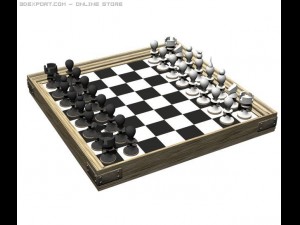 chess table 3D Model