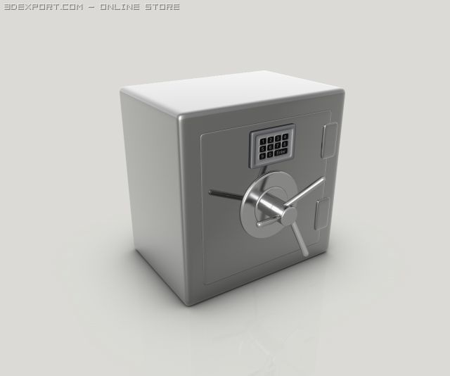 safe 3D मॉडल .c4d .max .obj .3ds .fbx .stl .blend 