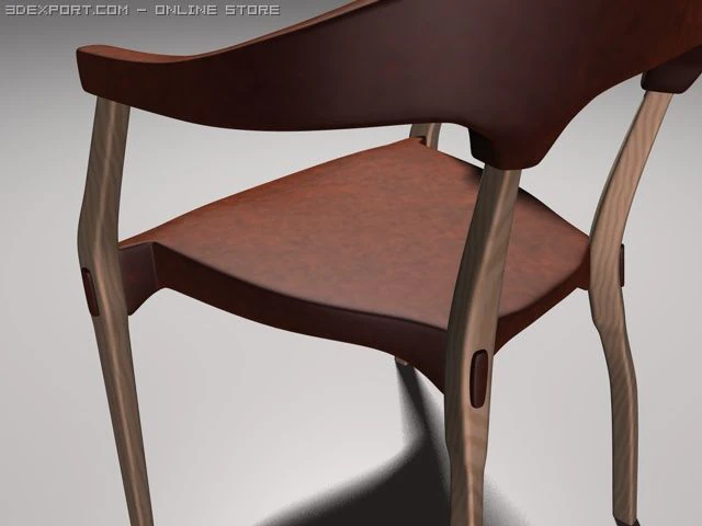 onda chair 3D Model .c4d .max .obj .3ds .fbx .stl .blend 