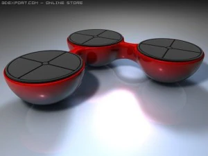 molecule bench 3D Model