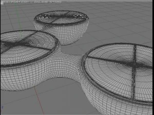 molecule bench 3D Model