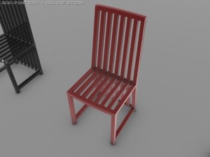 sofia chair Model 3D