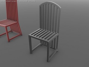 sofia chair Model 3D