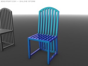 sofia chair Model 3D