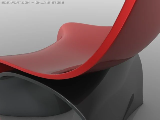 indulge chair 3D Model .c4d .max .obj .3ds .fbx .stl .blend 