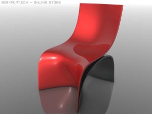 indulge chair 3D Model