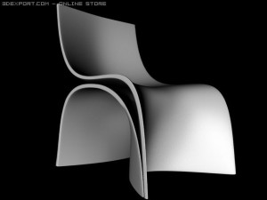 indulge chair 3D Model