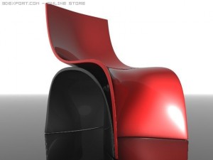 indulge chair 3D Model
