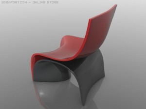 indulge chair 3D Model