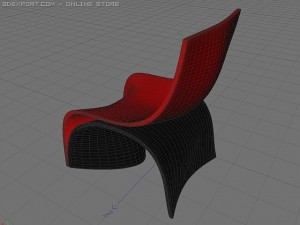 indulge chair 3D Model