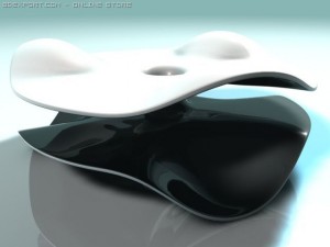 desert coffee table Modelo 3D
