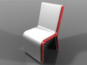 plus  chair 3D Model