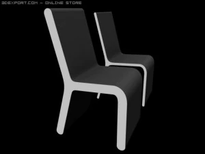 plus  chair 3D Model