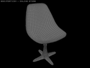 burke chair 3D 模型