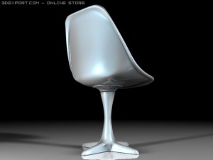 burke chair 3D 模型