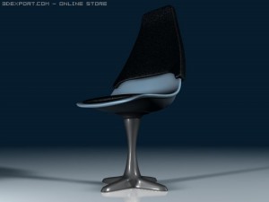 burke chair 3D 模型