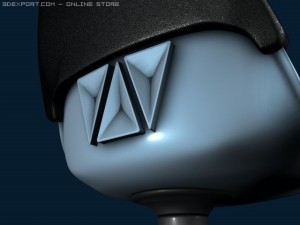 burke chair 3D 模型