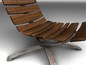 bilge chair Model 3D