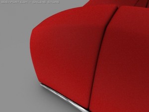 groovy lounge variation Model 3D