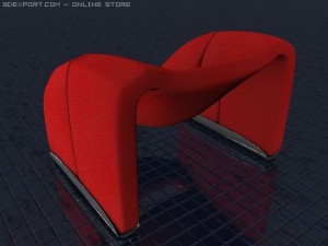 groovy lounge variation 3D Модель