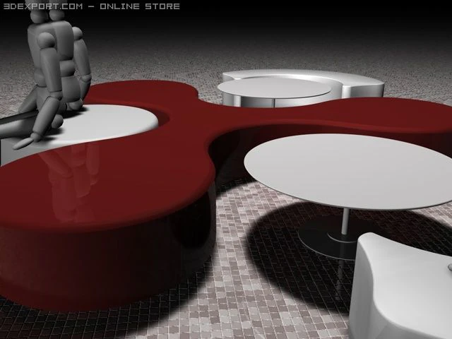 molecule set 3D Model .c4d .max .obj .3ds .fbx .stl .blend 