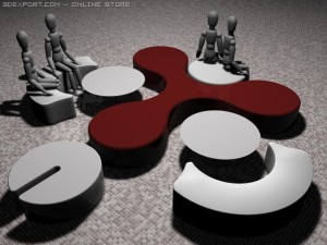 molecule set 3D-Modell
