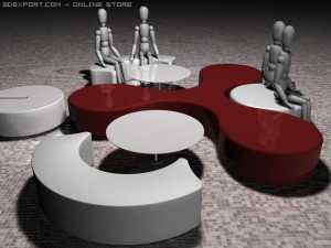 molecule set 3D-Modell